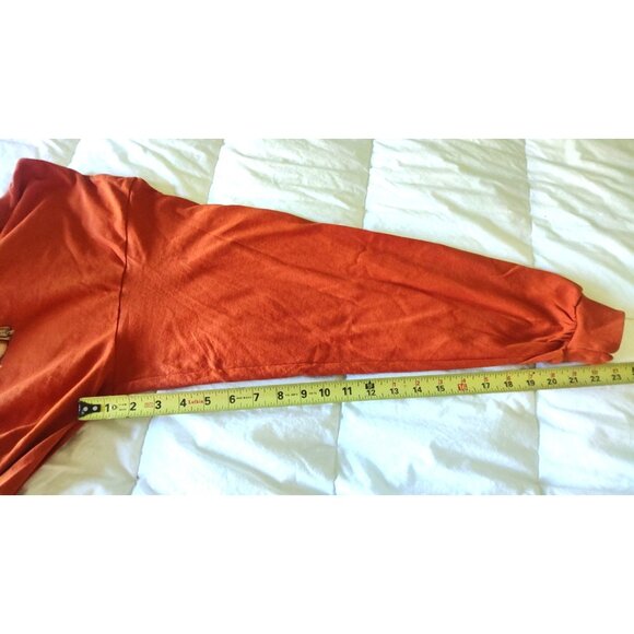 Gildan XL Peace Love Fall Long Sleeve 100% Cotton T-Shirt - Picture 12 of 14